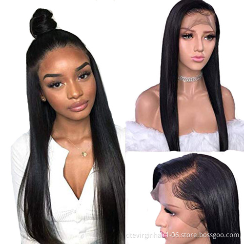 factory cheap price brazilian virgin human hair full lace wig for black woman